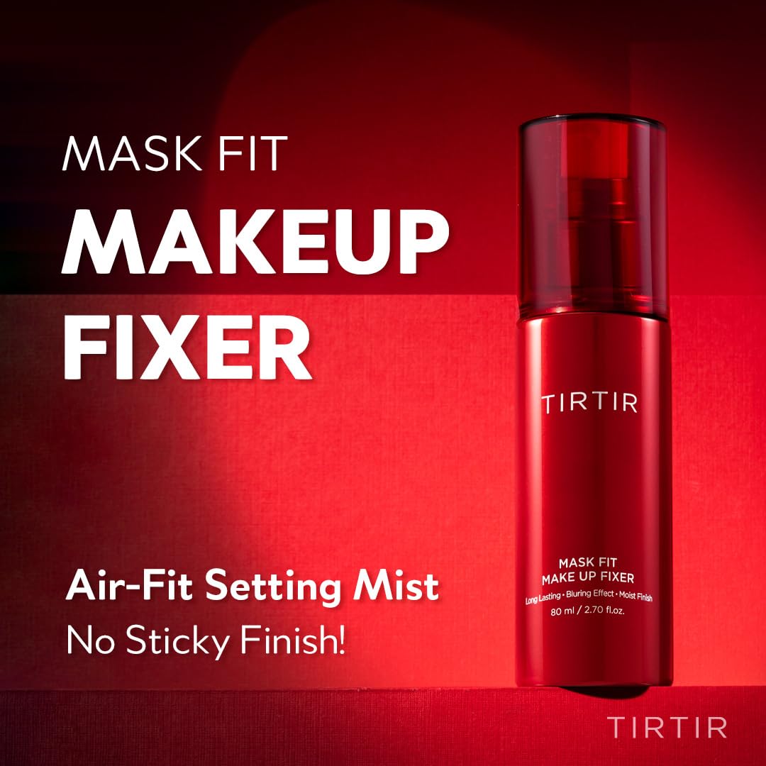 TIRTIR Milk Skin Toner Light | Mask Fit Make-up Fixer Mask Fit Makeup Fixer | Vegan & Fragrance-Free_80 ML (Make-up Fixer, 80 ML)