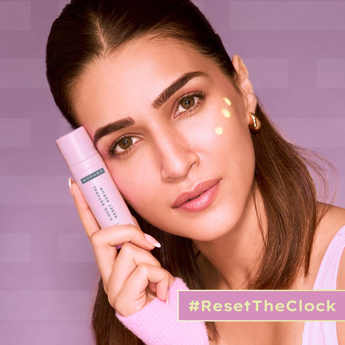 Hyphen 0.05% Retinal Reset Serum | 30% More Effective than Retinol Serum | Anti Ageing Reduces Fine Lines & Wrinkles Night Face Serum For Beginners | Serum for Women | Boosts Collagen & Brightens Skin- 30 ml