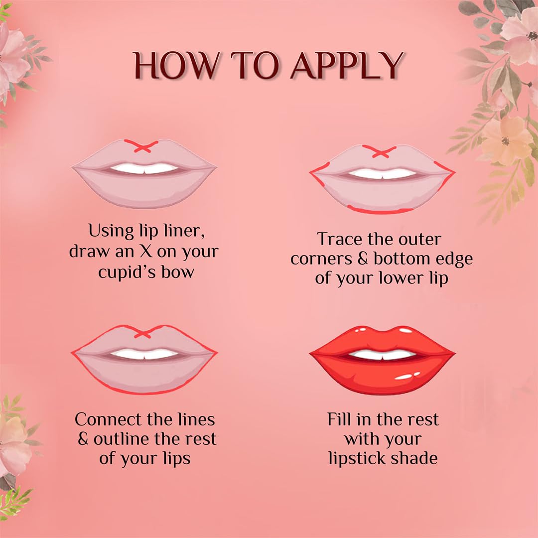 FLiCKA Tomato Liquid Matte Lipstick Transfer Proof, Smudge Proof, Non-Sticky, Creamy Lightweight, Shade 1 & Shade 5 Combo