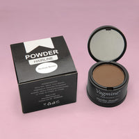 VAGMINE Hair Line Powder for Hair & Beard – Root Concealer & Gray Hair Coverage for Men and Women Medium Brown 5g