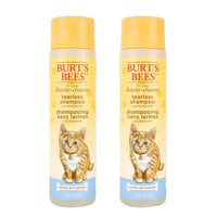 Burt's  Bees for Pets Kitten Natural Tearless Shampoo with Buttermilk | Cat Shampoo for All Cats & Kittens | Cruelty Free, Sulfate & Paraben Free, pH Balanced for Dogs - Made in USA, 10 oz - 2 Pack