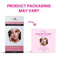 Urban Yog Brazilian Beans Wax, Katori Face Wax 200g, (100g x 2 Pack) | India's 1st Liposoluble Wax | Natural Ingredients | Gentle on All Skin Types | Precision Facial Hair Removal