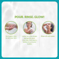 Olivia Body Wash, Skin Soothing Gel Wash With Aromatic Kaffir 250Ml - Free From Paraben, Silicone, Harmful Chemicals