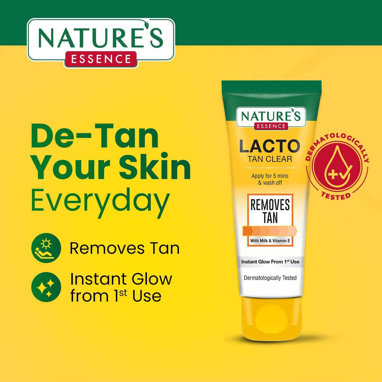 Nature's Essence Lacto Tan Clear, 100 gms