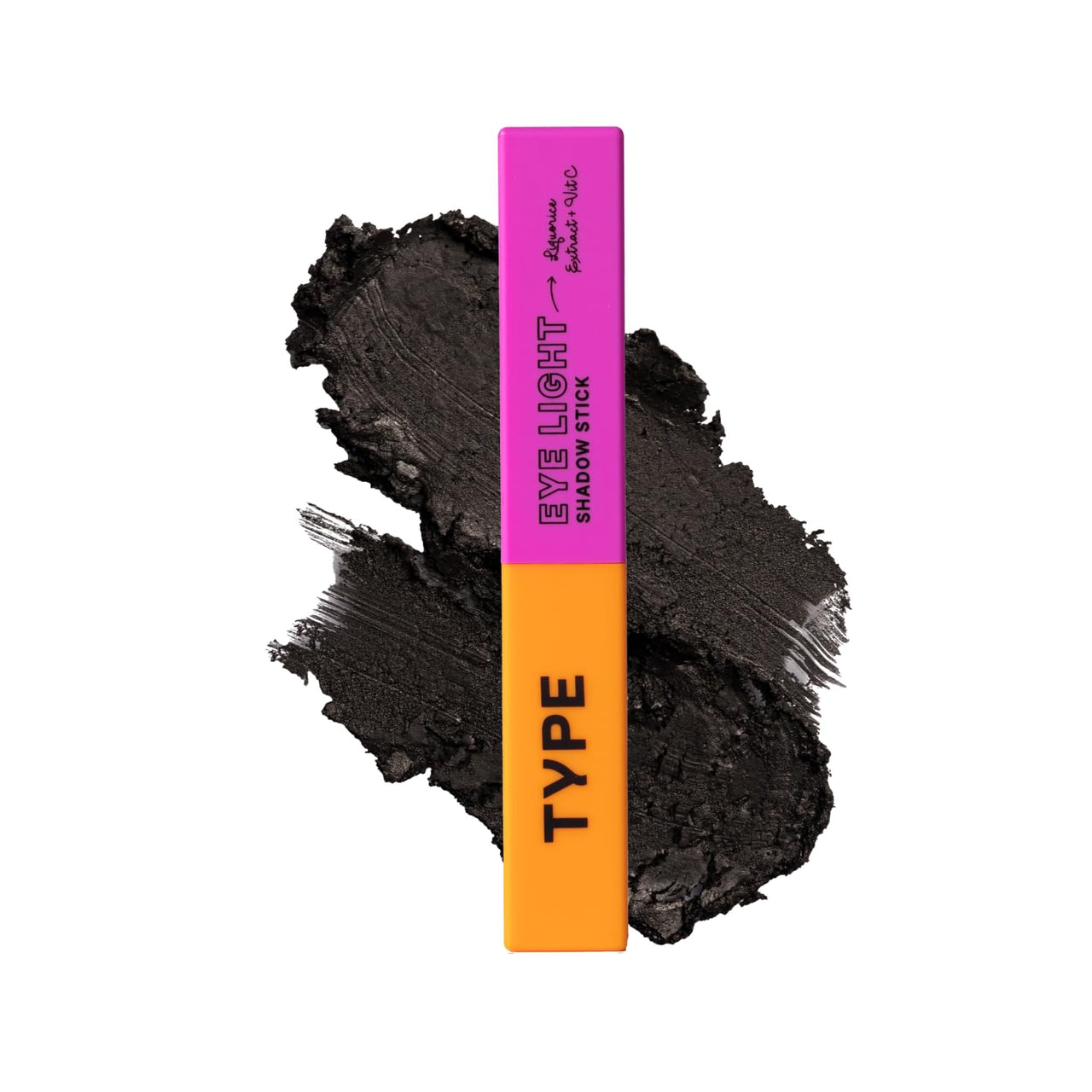 TYPE BEAUTY INC. Eye Light Shadow Stick - Soft Matte Concealer for Hyperpigmentation and Dark Circles with Highly Pigmented, Smudge-resistant and Crease-resistant Formula (SOOT)