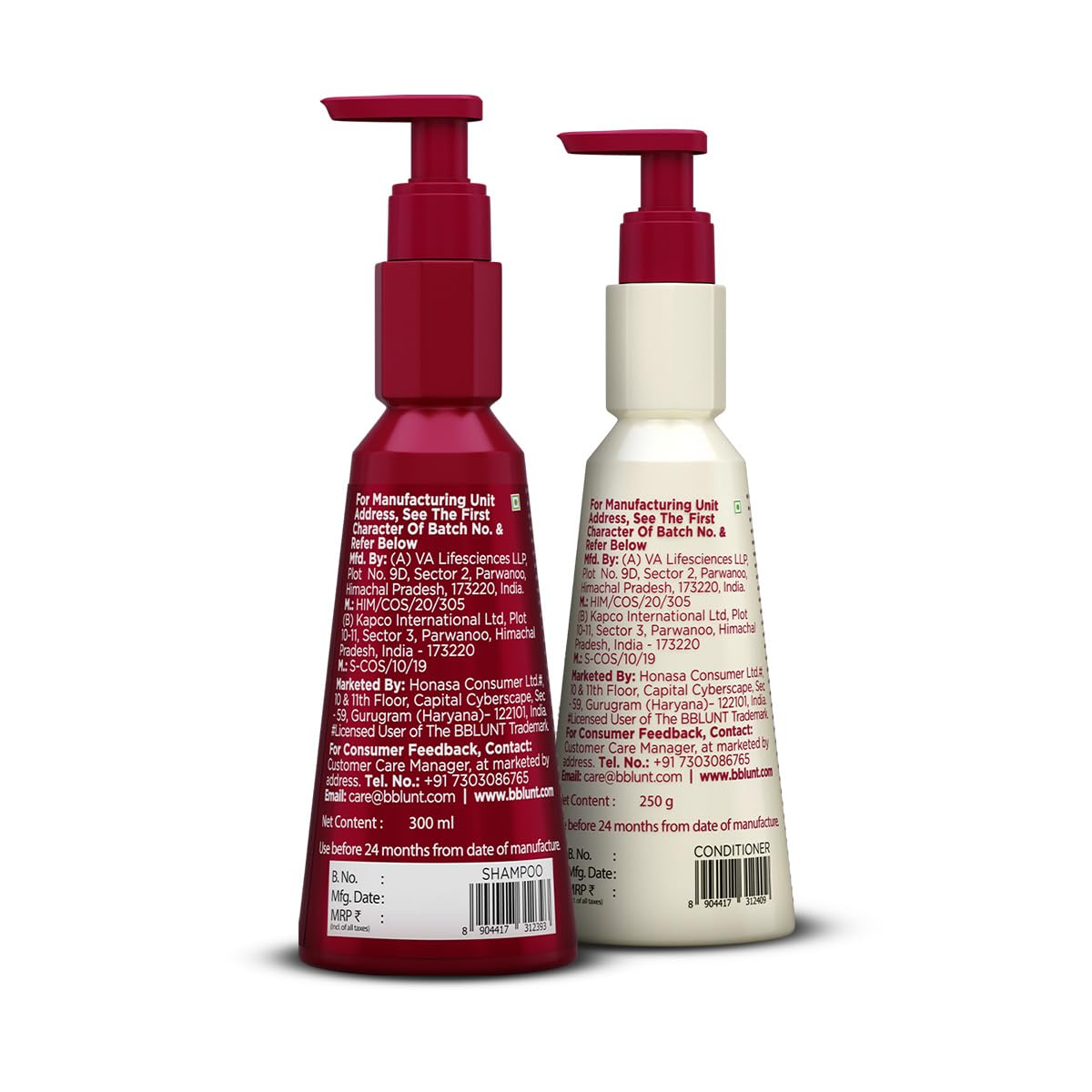 BBlunt 7 in 1 Repair & Revive Duo | Shampoo 300ml and Conditioner 250gm Combo