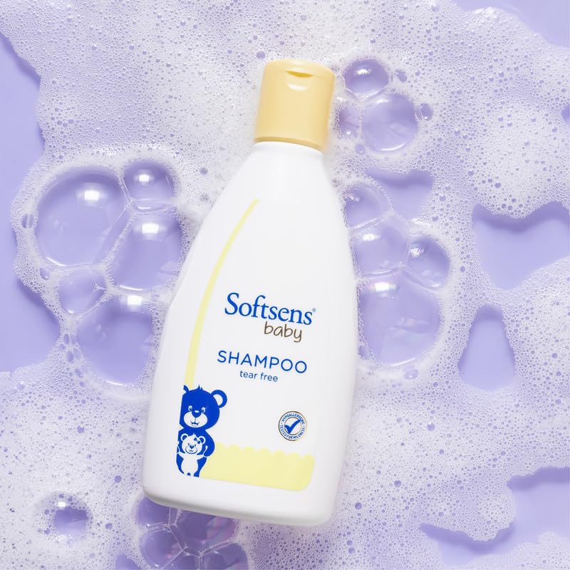 Softsens Baby TEAR FREE Shampoo | Mild, Hypoallergenic , Paraben & Sufate Free 200ml