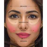 SUGAR Cosmetics - Contour De Force - Mini Bronzer - 02 Woody Wonder (Warm Brown Bronzer) - Lightweight, Contour Bronzer with Matte Finish