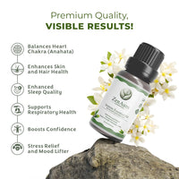 ZenAum Essences Emotional Wellness Trio | 100% Pure Jasmine, Lavender & Sandalwood Essential Oils Pack of 3 (15ml x 3) | Stress Relief, Joyful Mood, Self-Love | FDA Approved | GMP, IFRA, ISO Certified