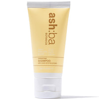 Ashba Botanics Hydrating Shampoo For Men & Women with Dry, Frizzy, Curly & Wavy Hair | Gently Cleanses, Soothes Scalp with Green Tea, Shea Butter, Rice & Quinoa Protein | Paraben, Sulphate Free - 50ml