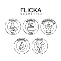 FLiCKA Tomato Compact Powder For Oil-Free, Matte Finish, Lightweight, Lasts up-to 8hrs | Enriched with SPF, Suitable For All Skin Types| 02 Beige, 9g