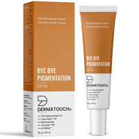 DERMATOUCH Bye Bye Pigmentation Cream || Anti Pigmentation Cream for Women/Men with Niacinamide, B-White, Lime Pearl, OA Hidroxitirosol LD & Tyrostat - 30G