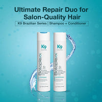 Beauty Garage Botoplex K9 Shampoo And Conditioner For Women | 300ml + 300ml Combo | Sulfate Phosphate Paraben Free Duo With Frizz Control | Shampoo And Conditioner For Color Maintenance