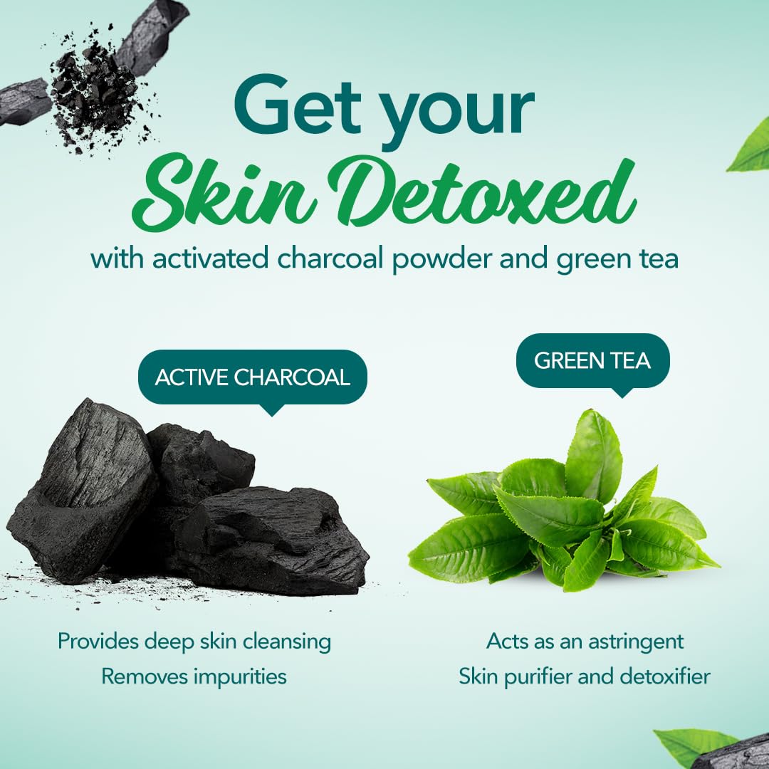 Himalaya Pollution Detox Charcoal Face Scrub | 100g