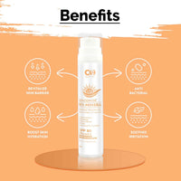 CO LUXURY SPF 50 PA++++ 95% Mineral Sunscreen | Water Resistant Upto 8 hours | Non-greasy | Lightweight | No White Cast | Broad spectrum | Dermatologist Prescribed | For Sensitive skin |50gm