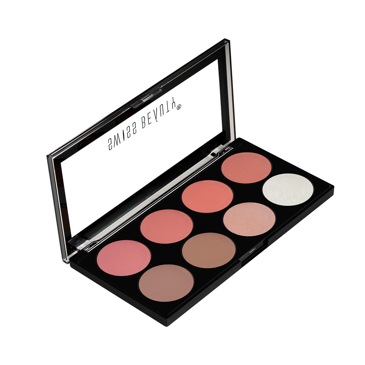 Swiss Beauty Ultra Blush Palette with highly blendable shades | Pigmented Blusher for a Natural Flush | Shade-2, 16gm|