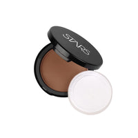Star Cosmetics Photo Fix Matte Finish 2 In 1 Powder Foundation Personal & Professional Long Lasting Water Proof Highly Pigmented Full Coverage Face Make Up Foundation For All Skin Types (Almond) 9g