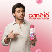 Candid Prickly Heat Powder With Rose | 120 Gm
