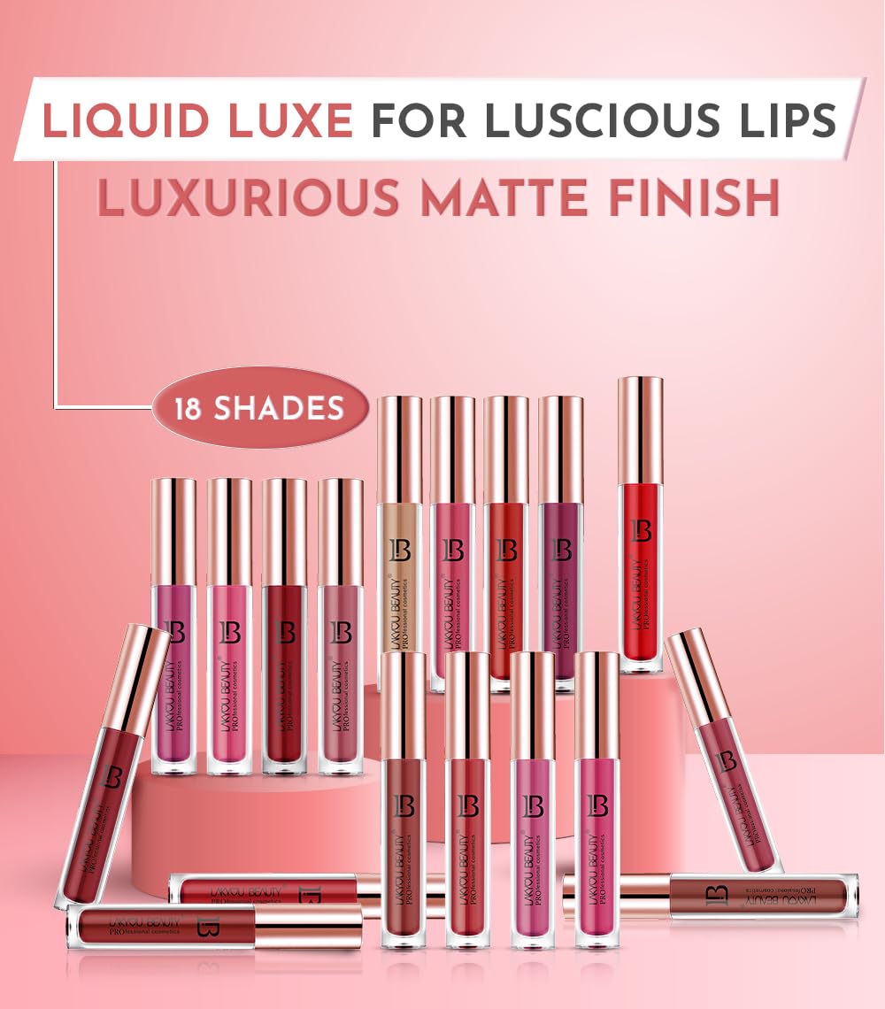 Lakyou Beauty Color Infision Non-Transfer Liquid Lipstick (pack of 2) ((Cran Berry- Maple0)