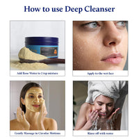 Blue Nectar Brightning Sandalwood Cream Women and Turmeric Face Ubtan