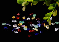 7 Chakra Natural Chip Stone Beads 5-8mm About 400 Pieces Irregular Gemstones Healing Crystal Loose Rocks Bead Hole Drilled DIY for Bracelet Jewelry Making Crafting (5-8mm, 7 Chakra Color Mix)