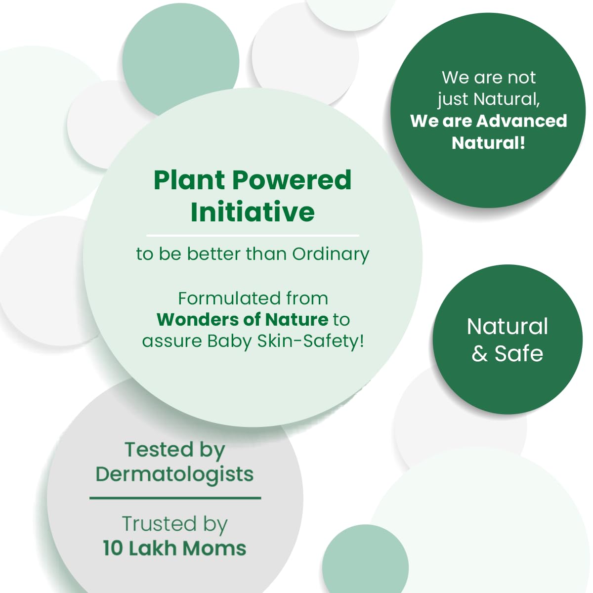 Mother Sparsh Plant Powered Talc-Free Baby Powder -100g | With Corn Starch & Oat Powder