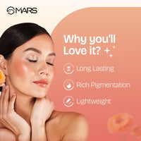 MARS Drip Lip Mist for Women (4.5 ml) (06-Cocoa Drip) Liquid Blush Hour | Dewy-Matte Finish | Highly Pigmented | Lightweight & Long-Lasting Formula | Effortless Application (12 ml) (03-SUNKISSED)