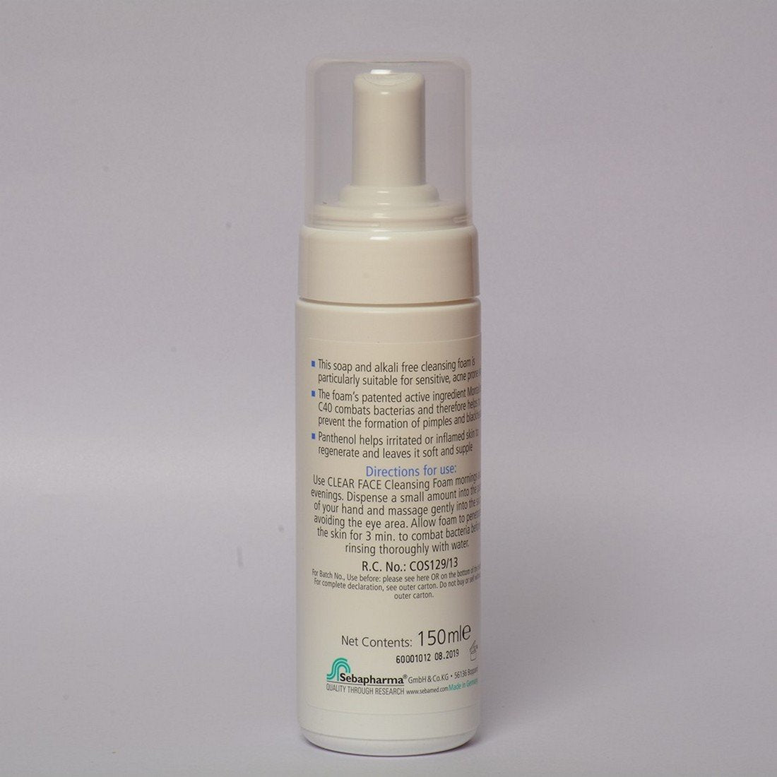 Sebamed Clear Face Care Gel, 50ml & SebaMed Clear Face Cleansing Foam, 150ml