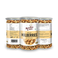 Berries And Nuts Naturally Dried Mulberries | Naturally Sweet Dried Mulberry | 1 Bottle of 160 Grams