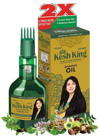 Kesh King Ayurvedic Scalp and Hair Oil, 60ml (60ml - Pack of 3)