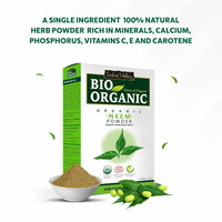 INDUS VALLEY Neem Powder | Azadirachta indica - 100% Organic & Chemical Free Hair Cleanser For Healthy Hair - (100g *2=200g)