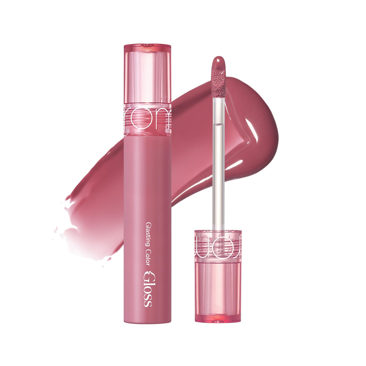 rom&nd Glasting Color Gloss (04 GRAPY WAY) | Kbeauty, Plumping, Glossy, Moisturizng, Natural Color, Long-lasting | Compact & Travel-Friendly | Suitable for Daily Use | Pack of 1