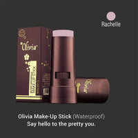 Olivia Instant Waterproof Makeup Shimmering Stick Medium Coverage Concealer (Rachelle 15G, Shade No.1, SPF 12)