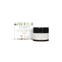 Sadhev's Aloe Vera & Saffron Face Gel with Vitamin C For Radiance, Suitable for All Skin Type, Paraben & Sulphate Free - 50 g - (Pack of 1)