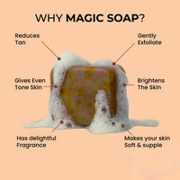 Ghor Soap Natural Multani Soap for Body Tan Removal, All Skin Types, 100g