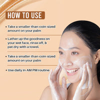 Glamveda Glutathione 24k Gold Face Wash Lightens skin tone (Pack of 2) 200 ml | Enhances Natural Radiance, Glow Booster | For All Skin Types (2)