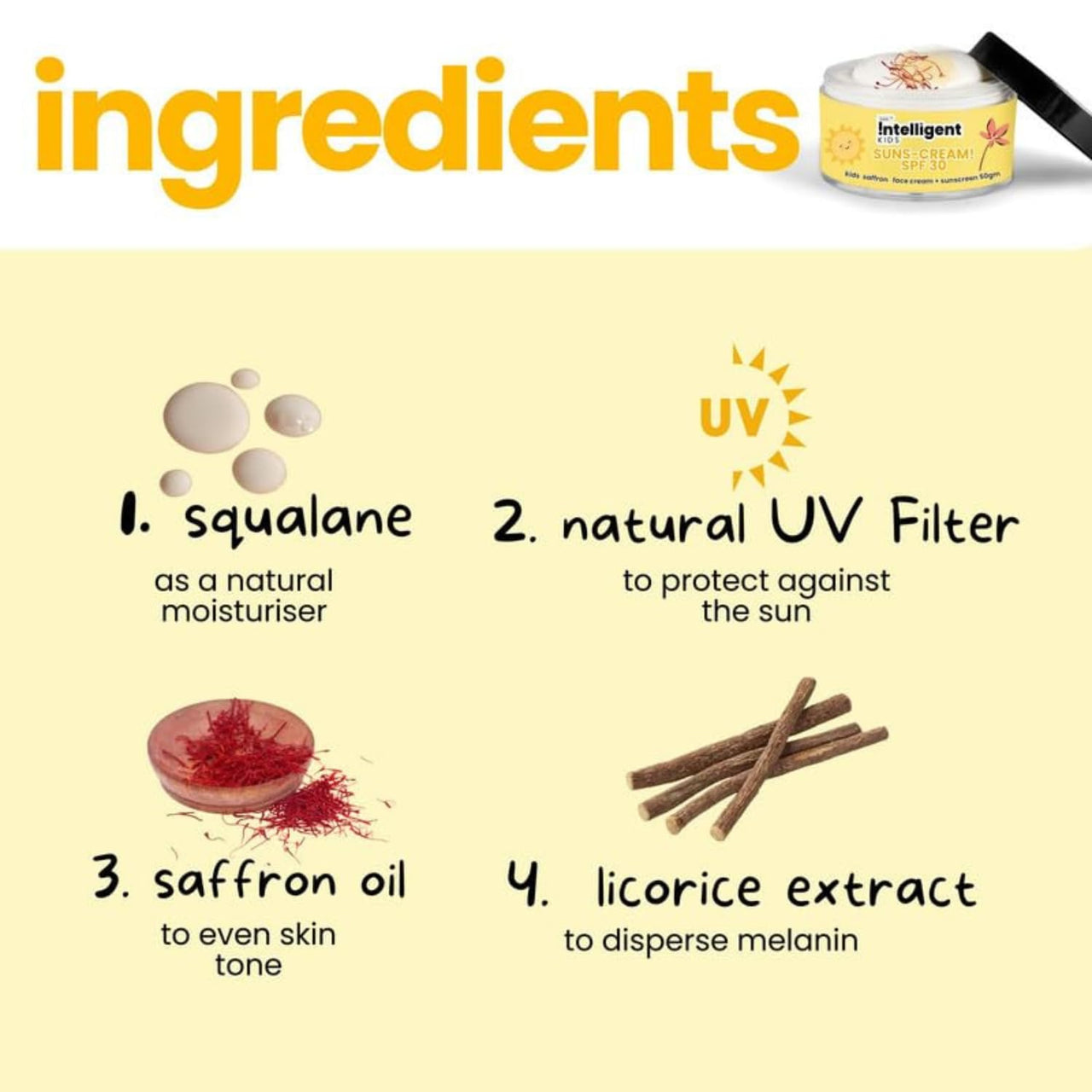 Tuco Kids Bright Face Kit - Face Wash (100ml) & Face Cream & Sunscreen (50g) for Ages 3+ Kids, Paraben & Sulphate Free - Combo Pack of 2