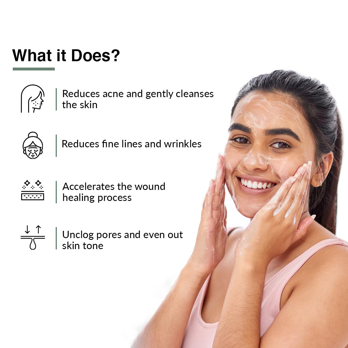 Fixderma 2% Salicylic Acid Mandefix Foaming Cleanser for Men & Women | Nondrying Cleanser, Exfoliator, Reduces Skin Ageing | Salicylic Acid Face Wash for Sensitive and Acne Prone Skin - 50ml