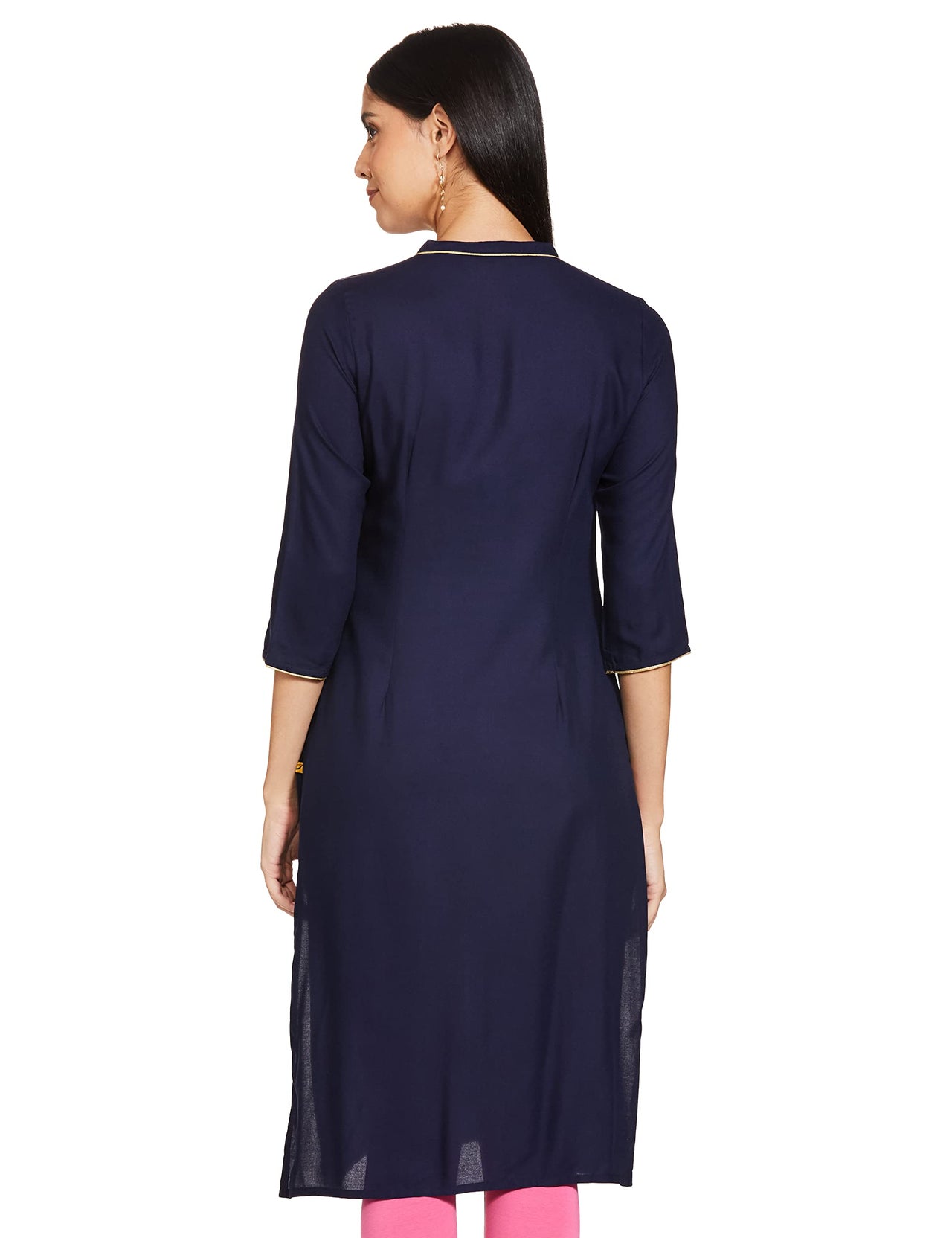 Aurelia Women's  Viscose Regular Kurta