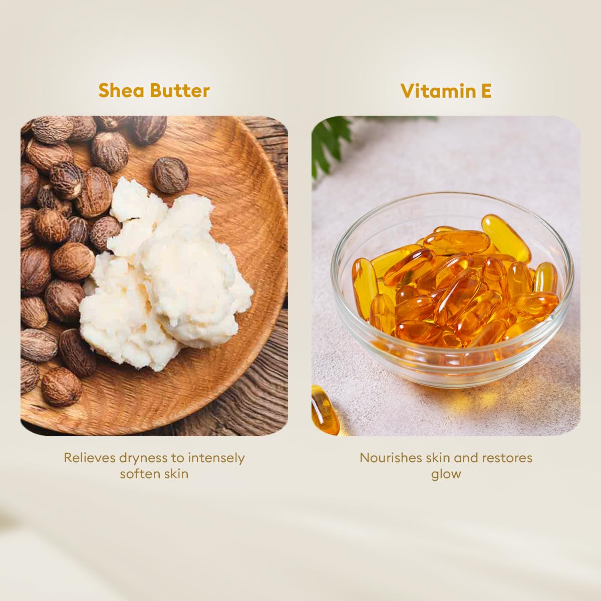 VLCC Shea & Vitamin E Body Butter - 200g | With Shea Butter, and Vitamin E and Antioxidants | Moisturizes Dehydrated Skin, Maintains Skin’s Oil Balance