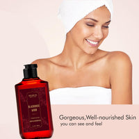 THE LOVE CO. Black Rose & Oud Body Wash 50Ml - Luxury Body Wash for Women - Organic & Vegan - Shower Gel Women - 100% Vegan - Luxury Beauty - Body Skin Care Products