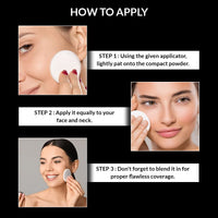 Star Cosmetics Photo Fix Matte Finish 2 In 1 Powder Foundation Personal & Professional Long Lasting Water Proof Highly Pigmented Full Coverage Face Make Up Foundation For All Skin Types (Almond) 9g