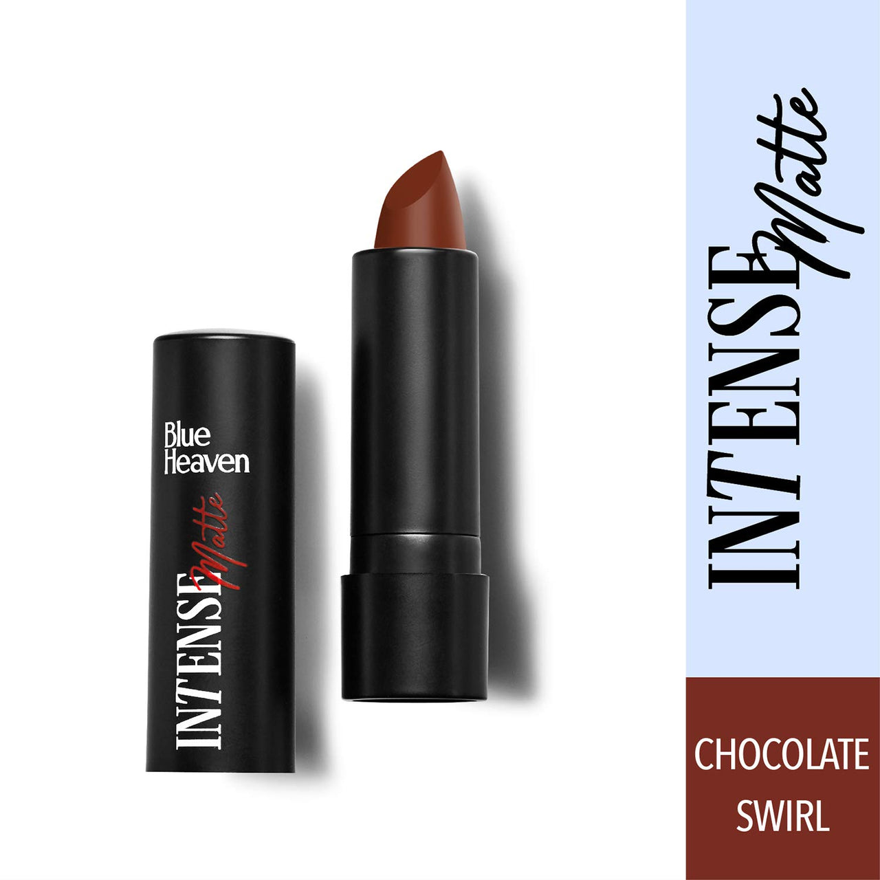 Blue Heaven Lash Twist Mascara, Black, 12 ml & Blue Heaven Intense Matte Lipstick, Chocolate Swirl,307, 4 gm