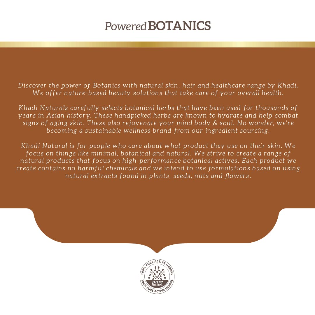 KHADI NATURAL Soy Protein Hair Mask-Powered Botanics 200GM