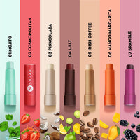 SUGAR Cosmetics Tipsy Lip Balm For Dry & Chapped Lips With Vitamin E, Shea Butter And Jojoba Oil|Lip Protection & Nourishment|Lipbalm With Spf|4.5Gm - 04 L.I.I.T, Multicolor