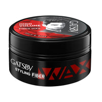 Gatsby Styling Fiber Hair Wax - Bold & Rise 75gm | High Volume, Natural Finish, Strong Hold, Anytime Re-Stylable & Easy Wash Off | For High Quiff Hair Style | Hair Styling Wax for Men