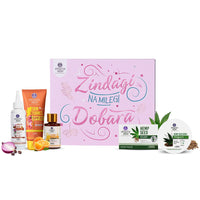 Ayouthveda Ultimate Happiness Bundle Gift Set | Rakshabandhan Special Gift | Complete Skin & Hair Care Kit for All Occasions | Set Of 5