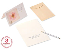 American Greetings Sympathy Cards Assortment with Envelopes, Floral (12-Count)