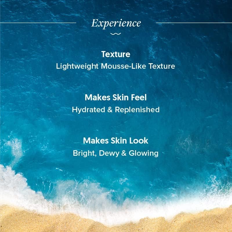 Aqualogica Glow+ Mousse Vitamin C Night Gel with Papaya for Pigmentation & Dark Spots for Men & Women - for Oily, Dry & Glowing Skin -50g