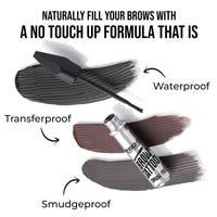 Insight Cosmetics Brow Tattoo | Smudgefree, Fade proof & Waterproof Formula | Sculpts & Defines Eyebrow | 5 g (EB02-Black)